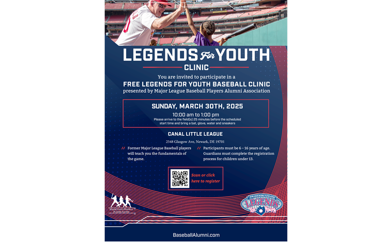 MLBPAA Free Clinic at Canal - Sunday, March 30